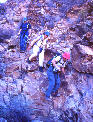 olive trail , descente du canyon